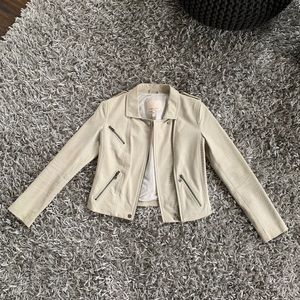 Rebecca Taylor Pinwheel Snake Moto Jacket